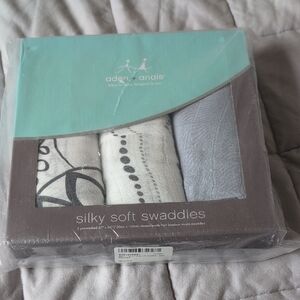 aden + anais Silky Soft Swaddle 3 Pack - Moonlight